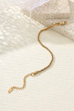 STAINLESS STEEL WATERPROOF TARNISH FREE BRACELET | 40B112: PAPERCLIP