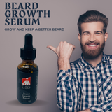 G.B.S Beard Natural Hair Growth Serum with Biotin 1 oz