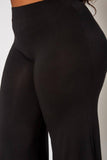Bellatrix Women's Plus Size Active Flare Leggings: NAVY