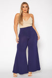 Bellatrix Women's Plus Size Active Flare Leggings: NAVY