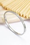 18K NON-TARNISH WATERPROOF STAINLESS STEEL BANGLE | 40B5152: Gold