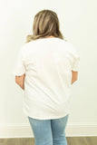 Pumpkin Spice on White Tee Shirt Blank: White