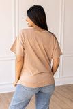Thankful on Taupe Top: Taupe