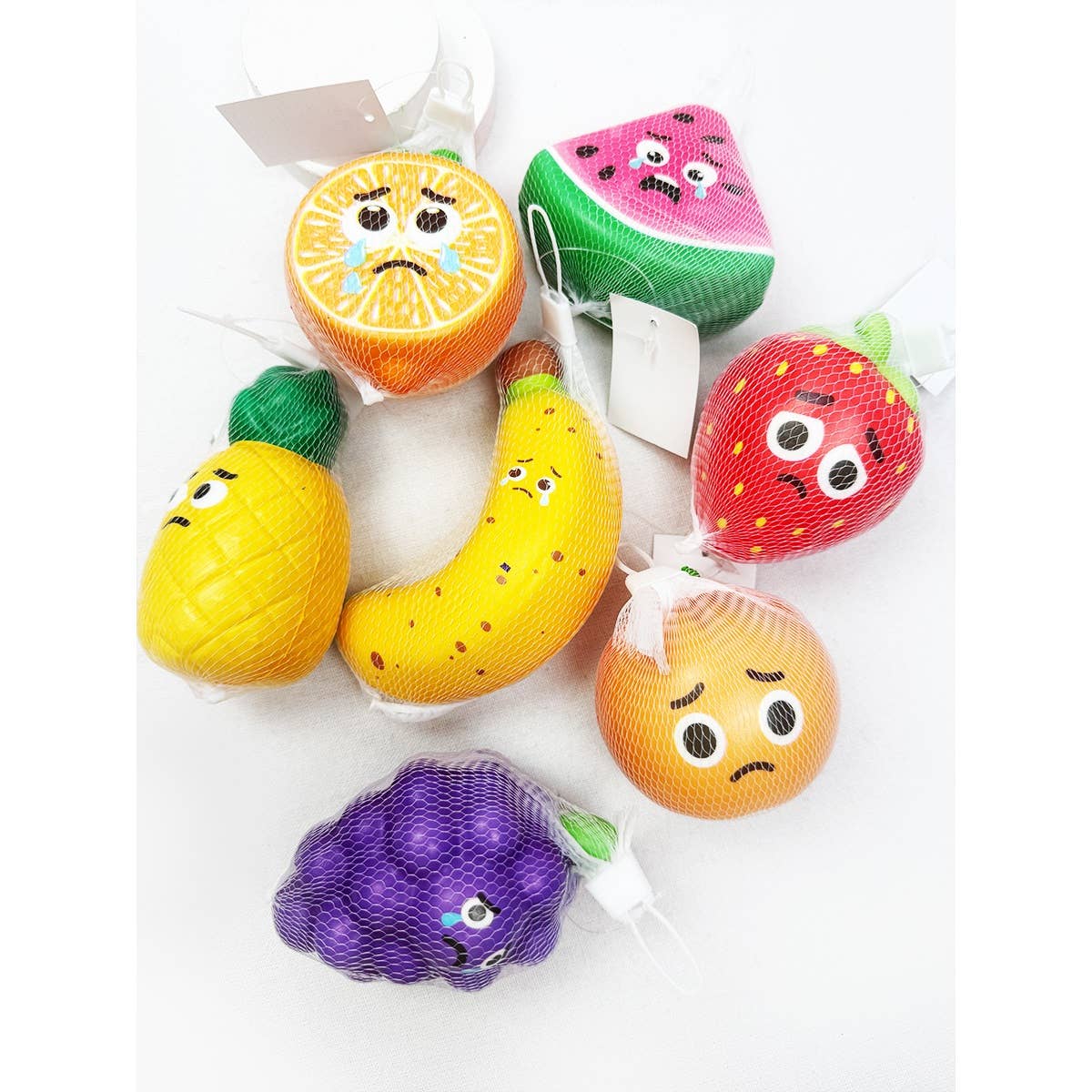 Slow Rising Assorted Fruit Squishy Toy: ASSORTED / ONE(12)
