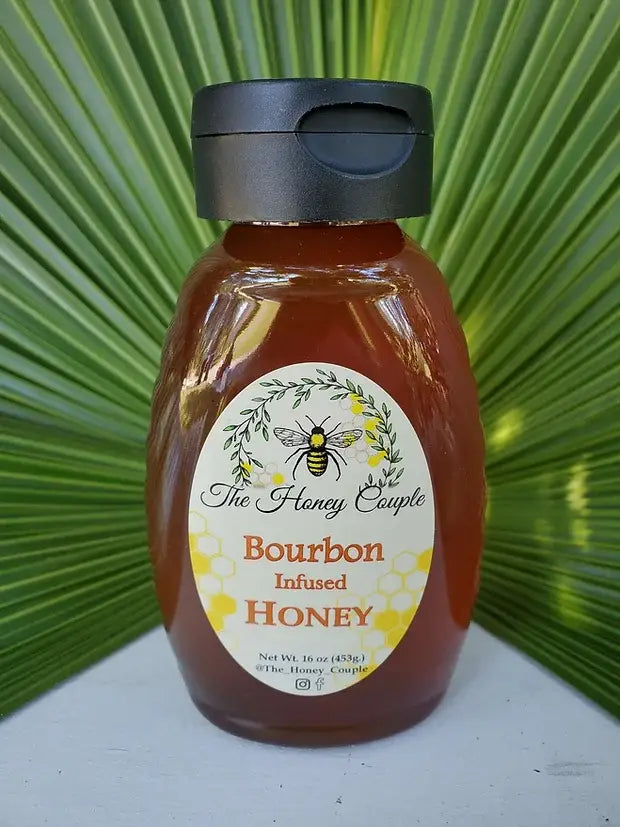 Bourbon Infused Honey: 2oz