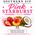 Southern Sip & Co. LLC  Pink Starburst, 16oz