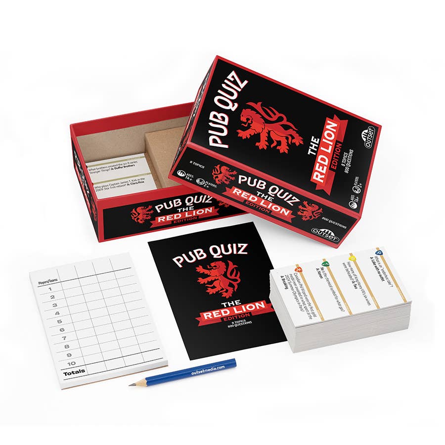 Pub Quiz: The Red Lion Edition Trivia Game
