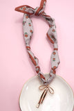 HANDMADE SCARF CHARM NECKLACE | 80N91790: N