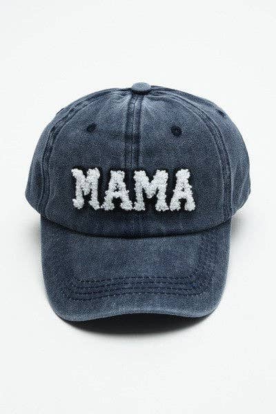 WASHED SHERPA MAMA BASEBALL CAP 40HW701: WASHED TERRCOTTA