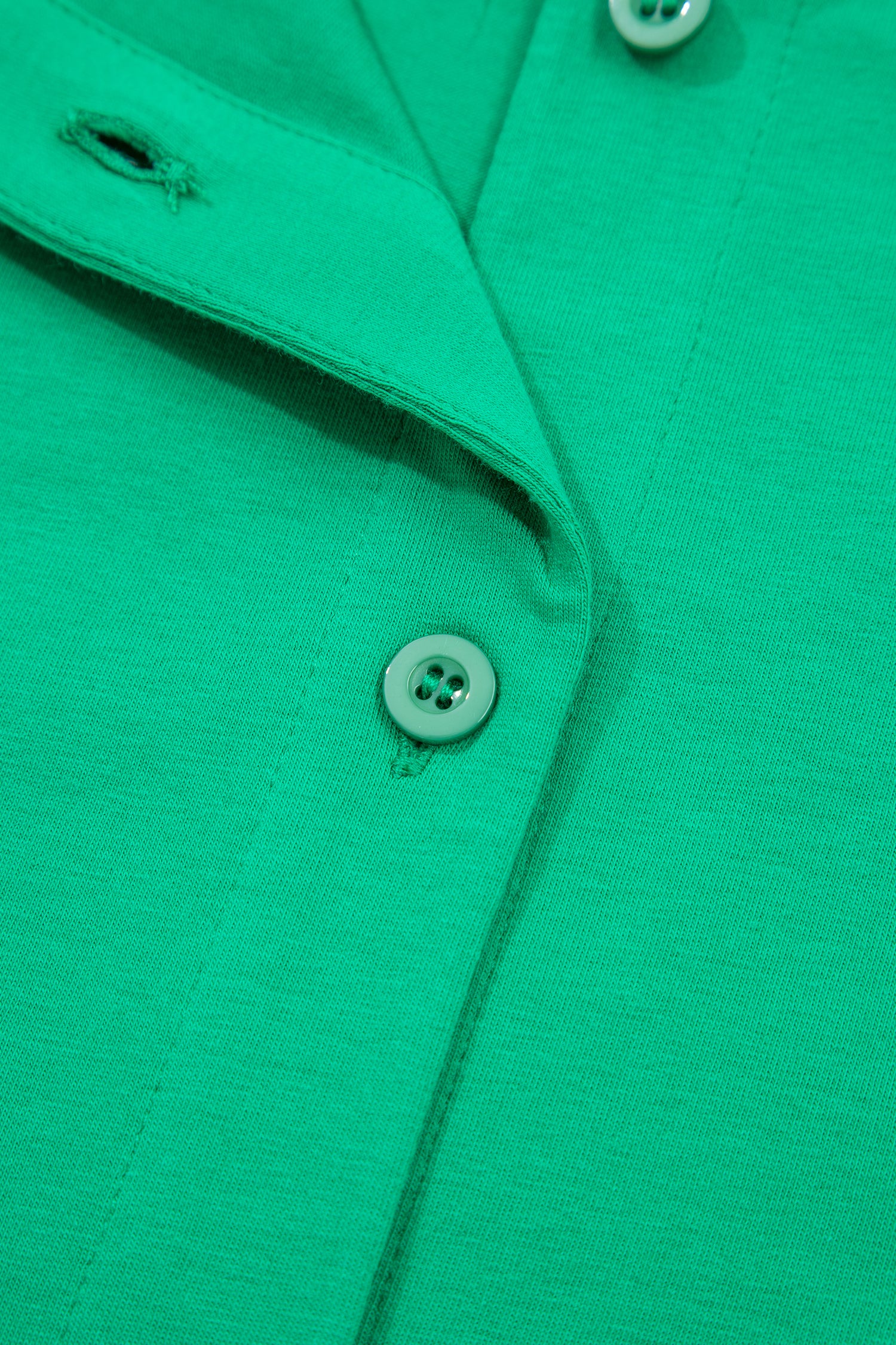 Dark Green Plus Size Flutter Sleeve Blouse