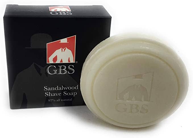 GBS Shaving Soaps 85 g   With or with out Shaving Brush: Sandalwood