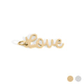 18K Gold PVD Stainless Steel Love Charm: Gold