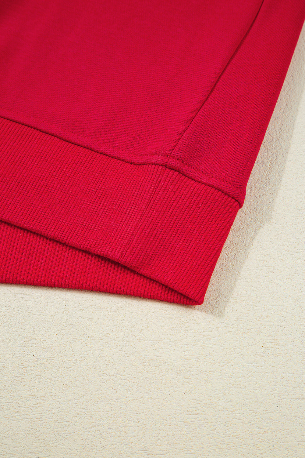 Fiery Red Pullover Wide Leg Pants 2pcs Outfit