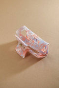 ALL ABOUT TORTOISE MARBLE HAIR CLAW CLIPS | 40H520: PEACH