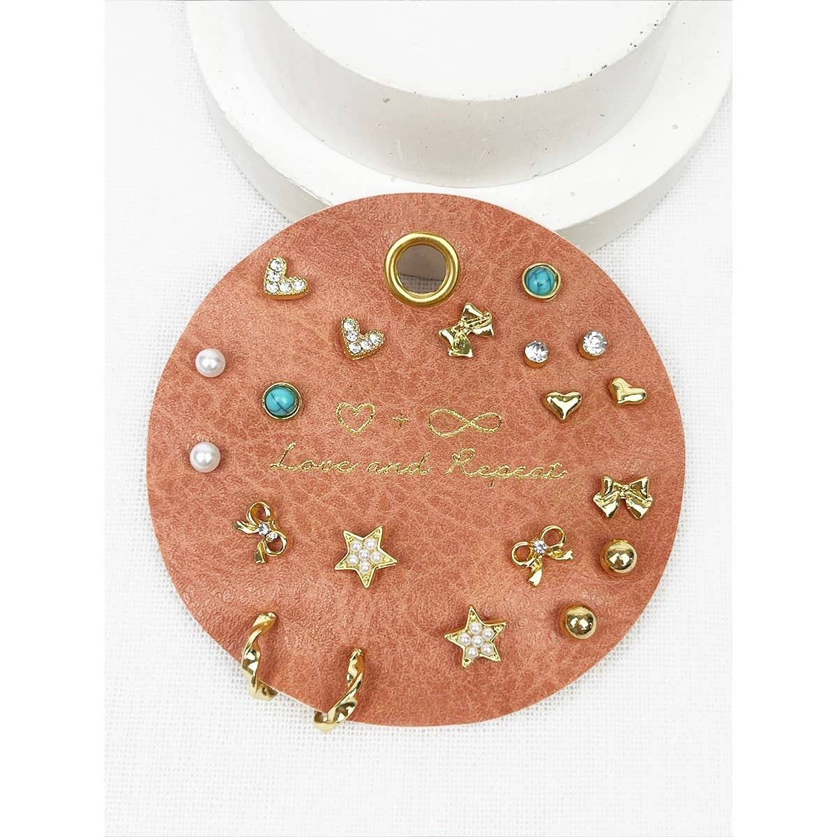 Must Have Everyday Earrings: GOLD 10 Pairs