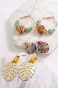 TRIO ACRYLIC EARRING SET | 260394138: MULTI