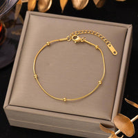 STAINLESS STEEL WATERPROOF TARNISH FREE BRACELET | 40B112: PAPERCLIP