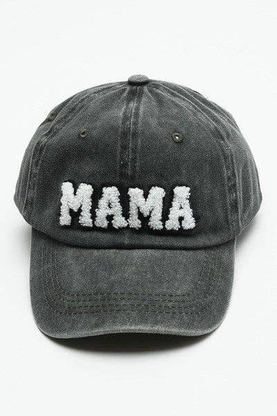 WASHED SHERPA MAMA BASEBALL CAP 40HW701: WASHED TERRCOTTA