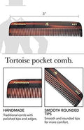 G.B.S PCT Pocket Comb Fine Toothed Dressing Comb 5"