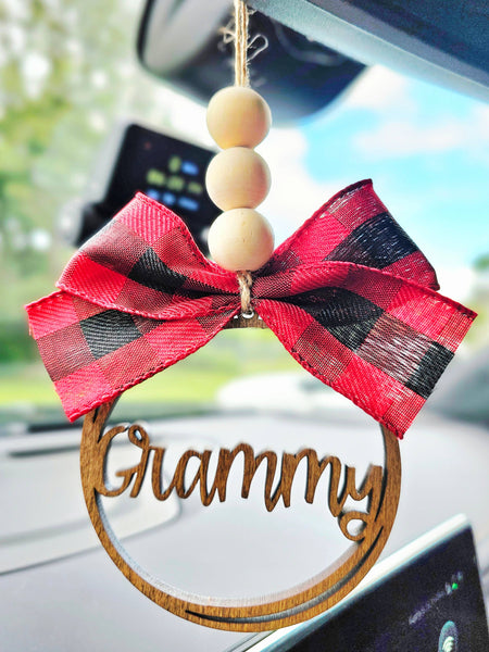 Grammy Car Charm Ornament Bag Charm: Cheetah