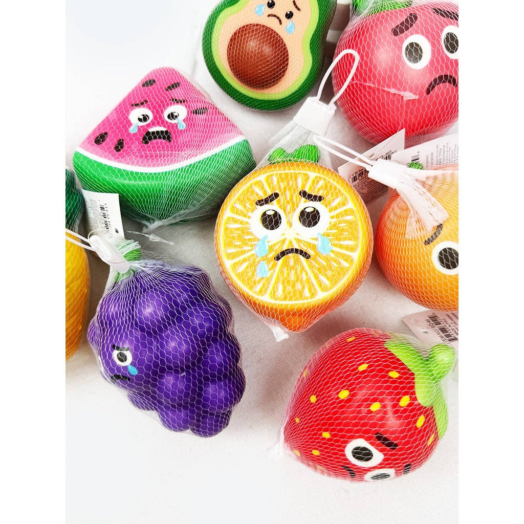Slow Rising Assorted Fruit Squishy Toy: ASSORTED / ONE(12)