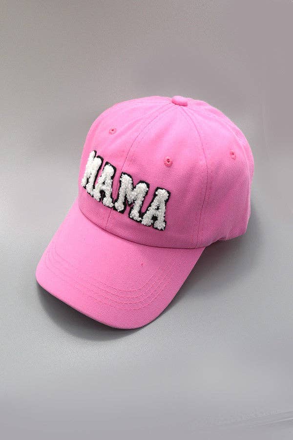 WASHED SHERPA MAMA BASEBALL CAP 40HW701: WASHED TERRCOTTA