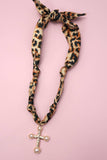 HANDMADE SCARF CHARM NECKLACE | 80N91790: N