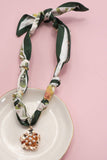 HANDMADE SCARF CHARM NECKLACE | 80N91790: N
