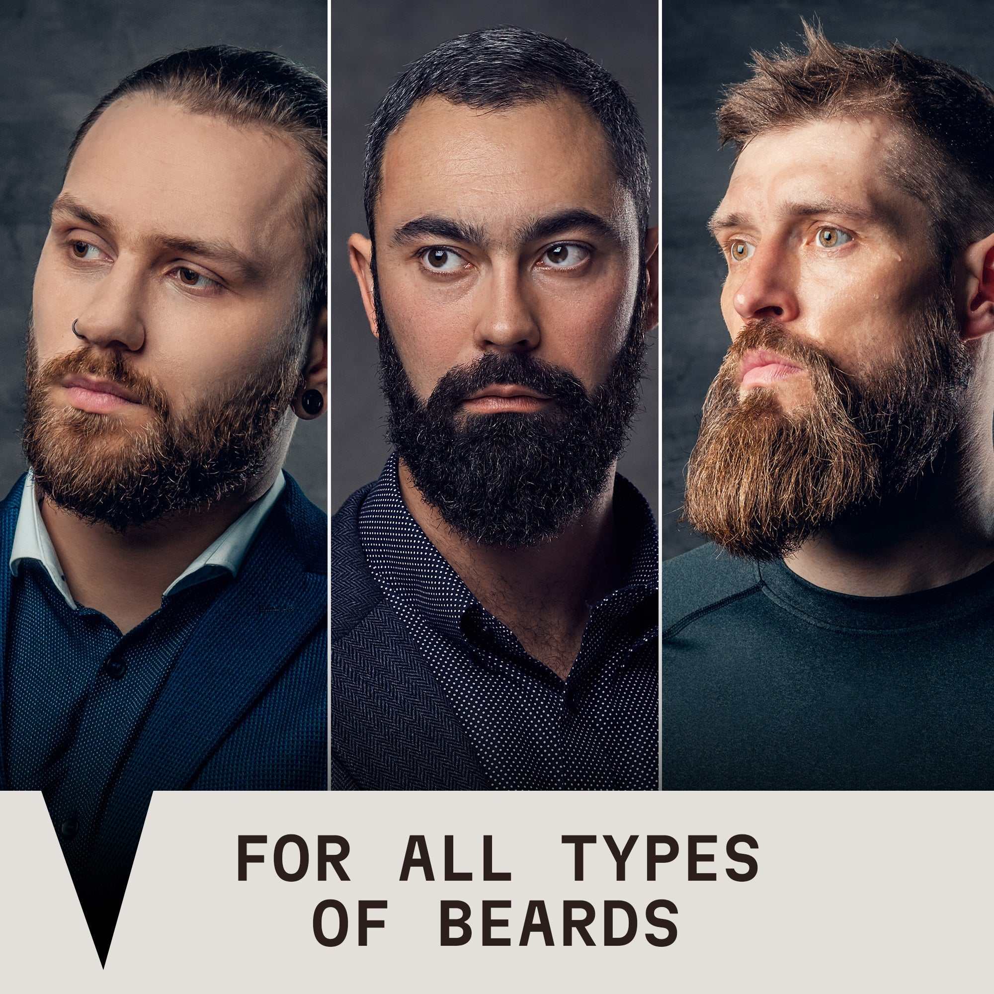 Beard Balm Variety 4 Pack for Men Herbal Nourishing Care Set