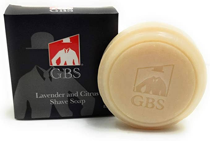 GBS 3 Piece  Mug, brush and Shaving soap Set: Ivory