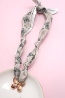 HANDMADE SCARF CHARM NECKLACE | 80N91790: N