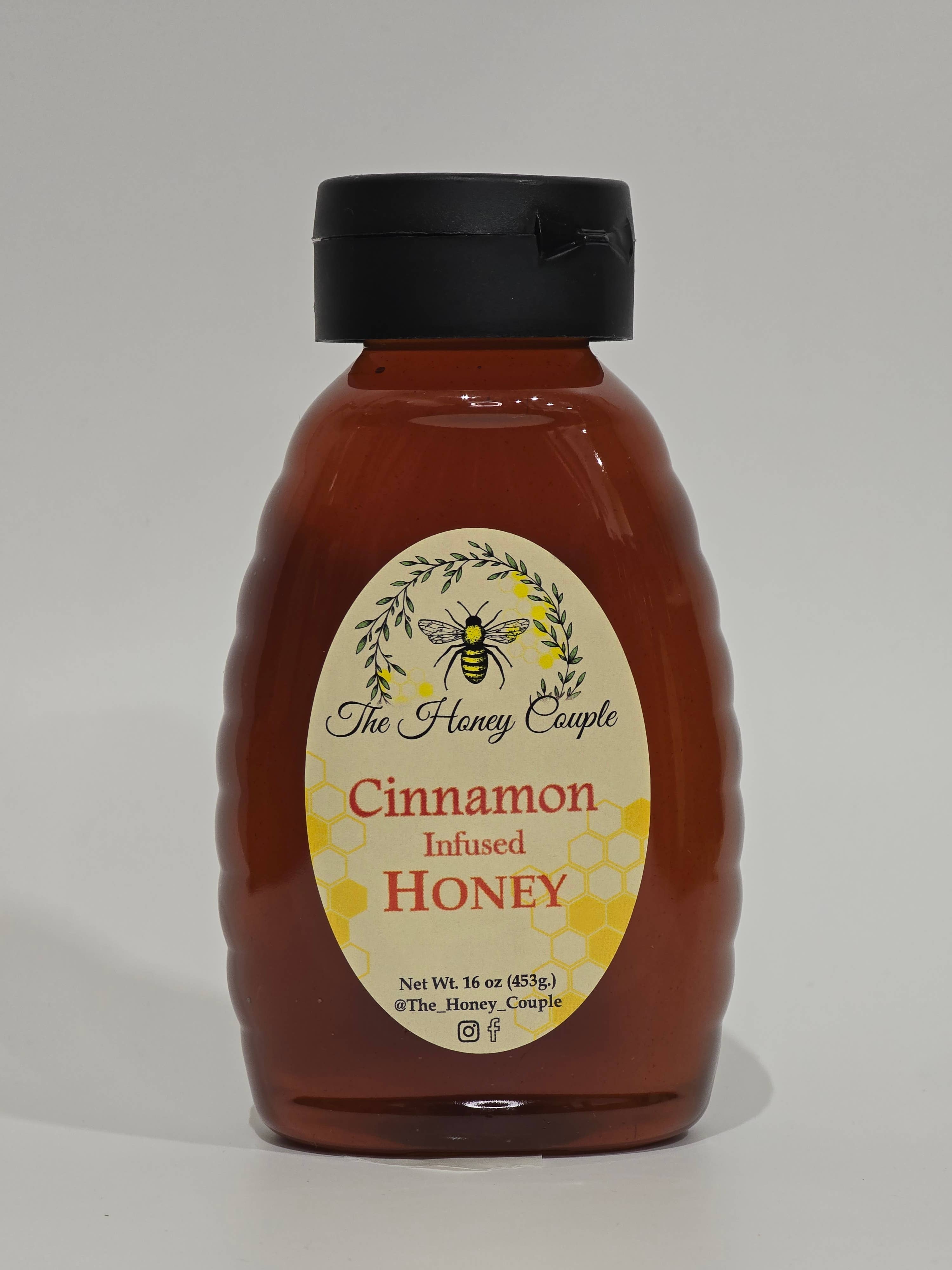 Cinnamon Infused Honey: 2oz
