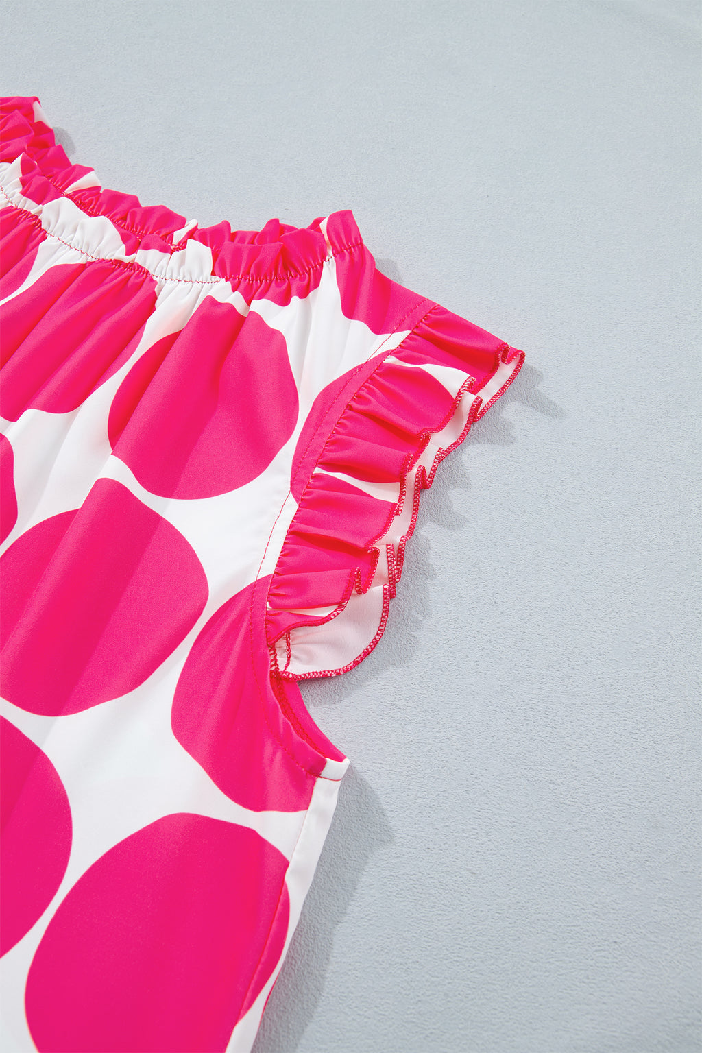 Rose Polka Dot Tank Top