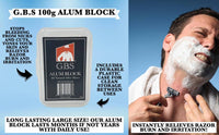 G.B.S Complete Men’s Wood Shaving Set - Straight Razor 6/8"