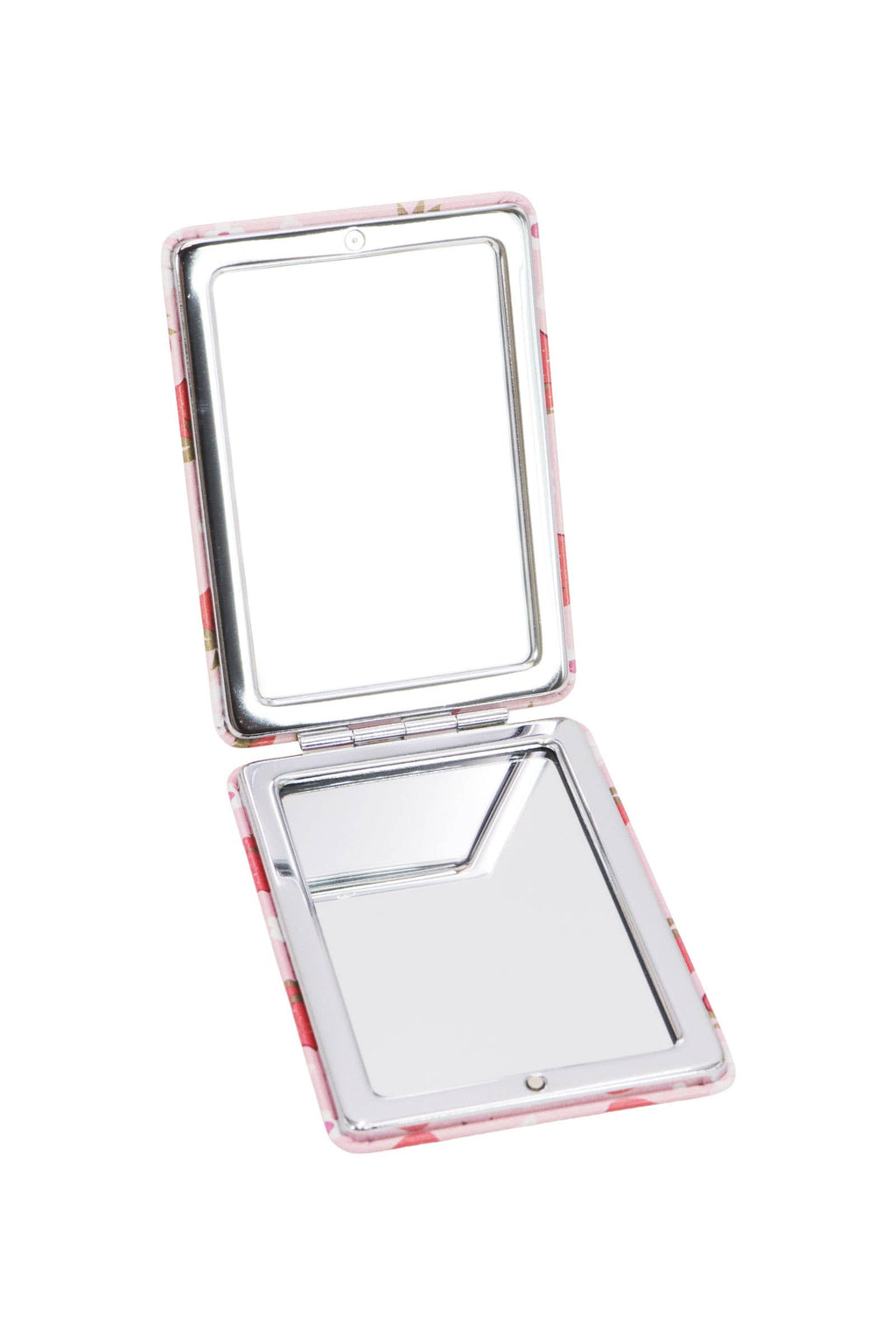 Strawberry All Over Matte Compact Mirror: ASSORTED / ONE SIZE