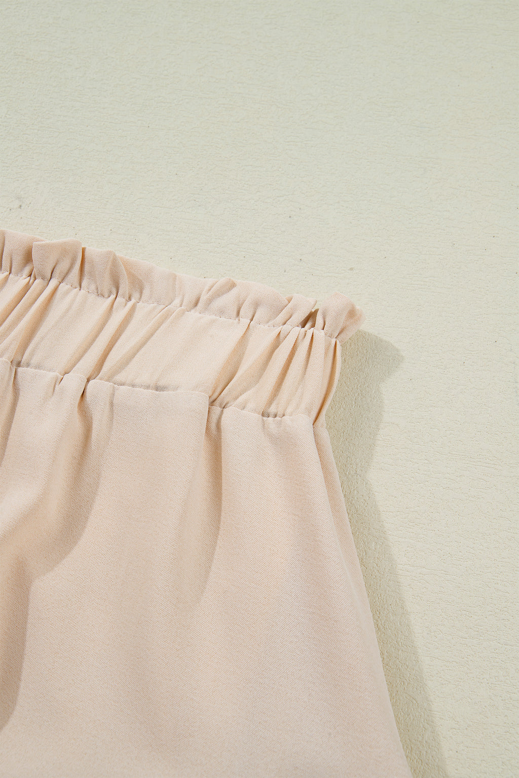 Parchment Plus Size Boho Ruffled Shorts