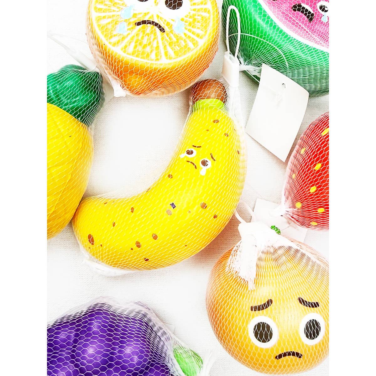 Slow Rising Assorted Fruit Squishy Toy: ASSORTED / ONE(12)