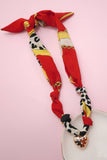 HANDMADE SCARF CHARM NECKLACE | 80N91790: N