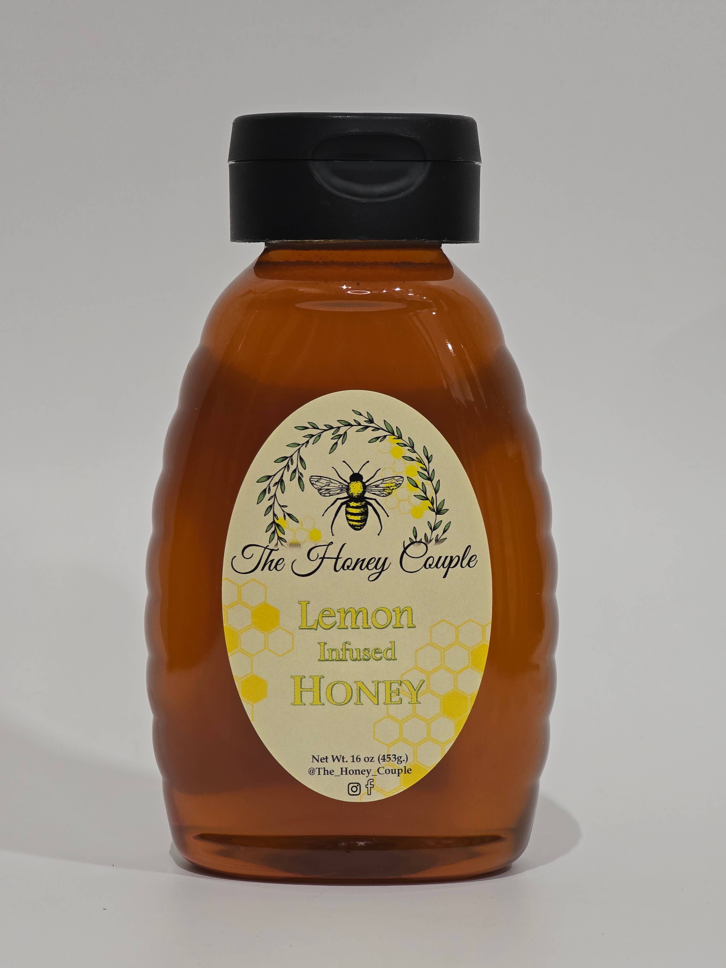 Lemon Infused Honey: 2oz