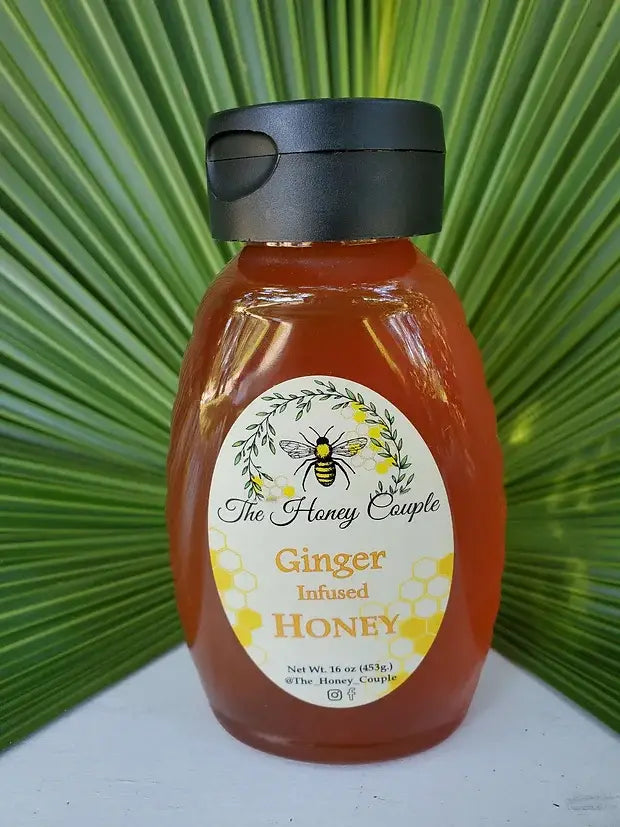 Ginger Infused Honey: 2oz