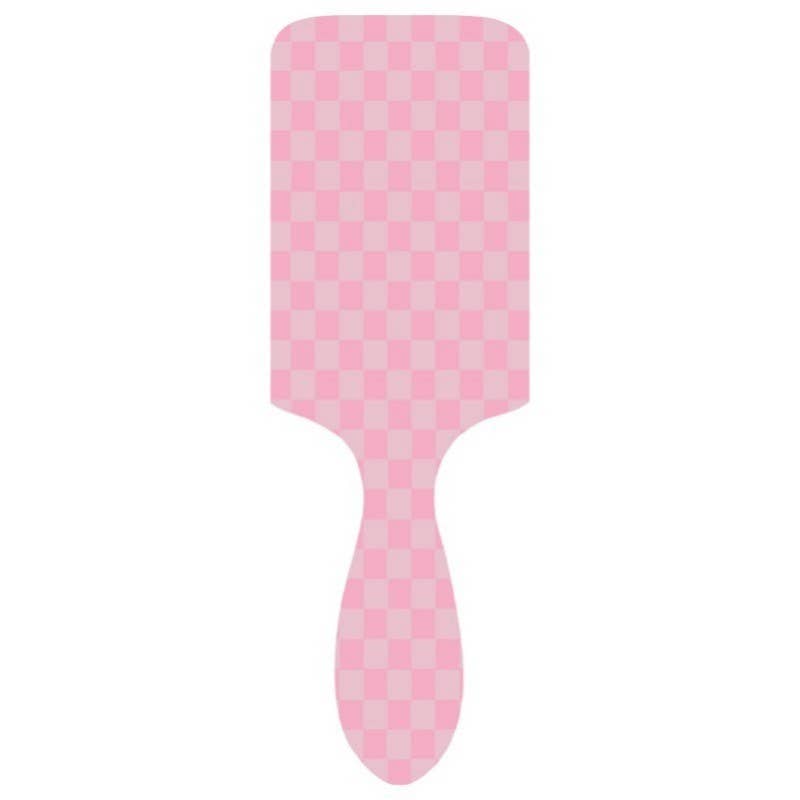 LARGE DETANGLE PADDLE HAIR BRUSH COMB | 40HC100: FLOWER C