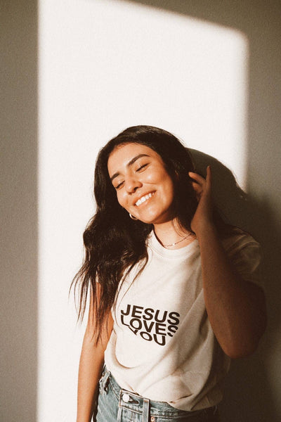 Sand Tan Logo Tee