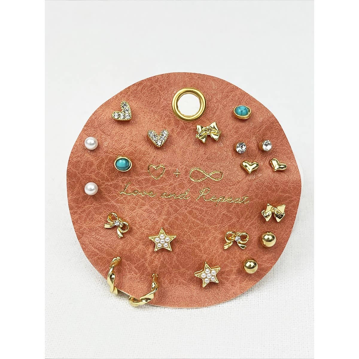 Must Have Everyday Earrings: GOLD 10 Pairs