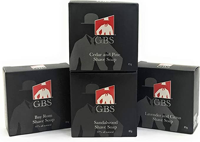 GBS Shaving Soaps 85 g   With or with out Shaving Brush: Sandalwood