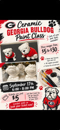 Ceramic Paint Class Bulldogs