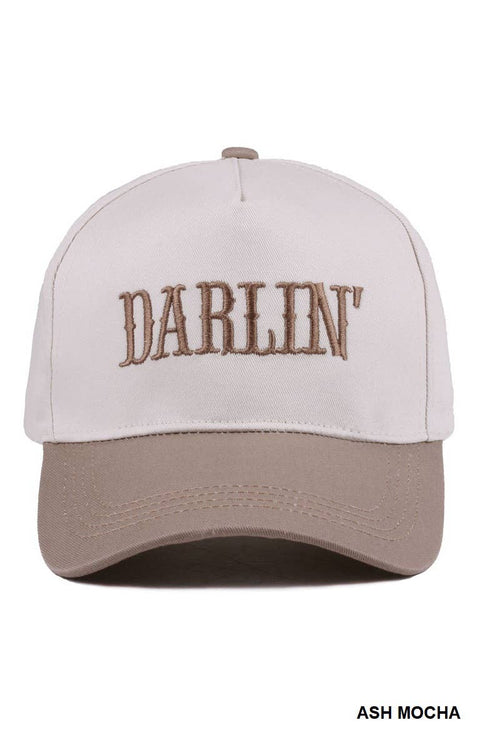 ',,,,_ Two Tone Canvas Cotton Cap: FUCHSIA-183857 / OS