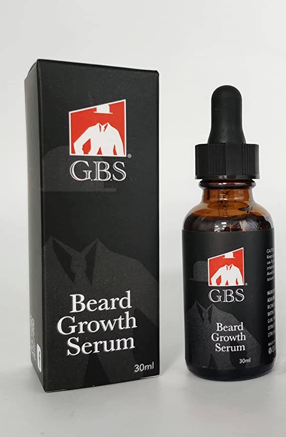 G.B.S Beard Natural Hair Growth Serum with Biotin 1 oz