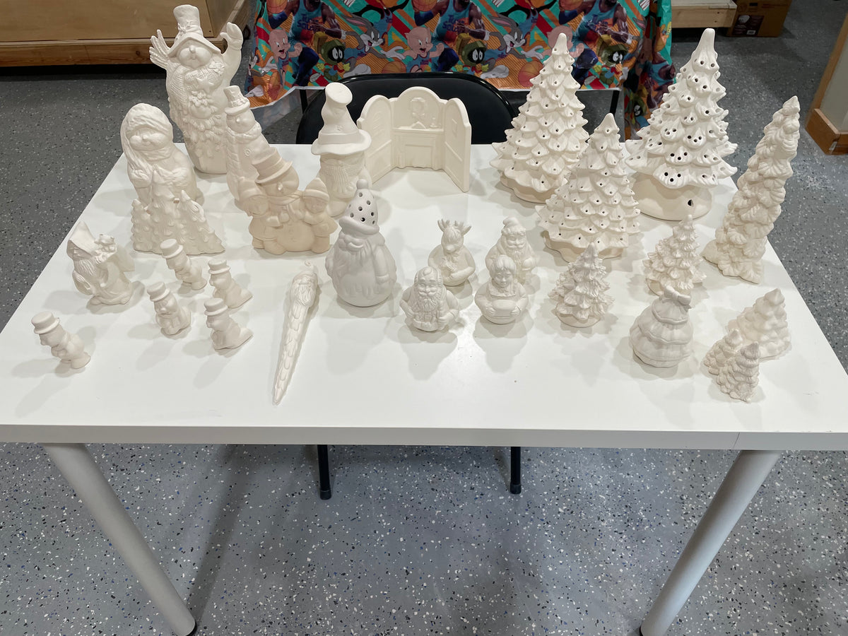 Ceramic Christmas Paint Night Class