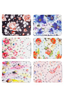 Flower Garden Glitter Makeup Mirror - 12 Pcs: ASSORTED / ONE SIZE