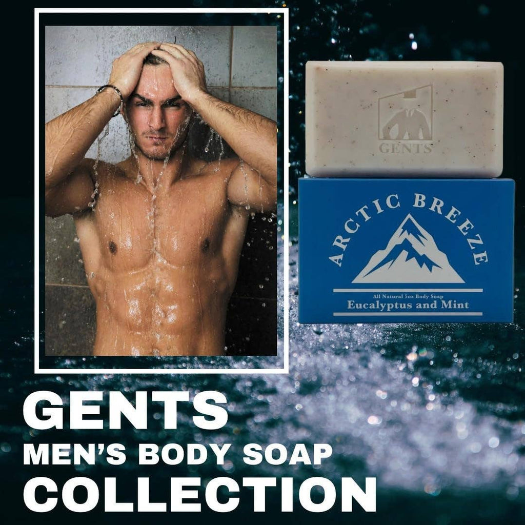 GENTS Body Soaps 5 oz All Natural 5 DIFFERENT SCENTS: Malibu Sunset ( Coconut & Vanilla)
